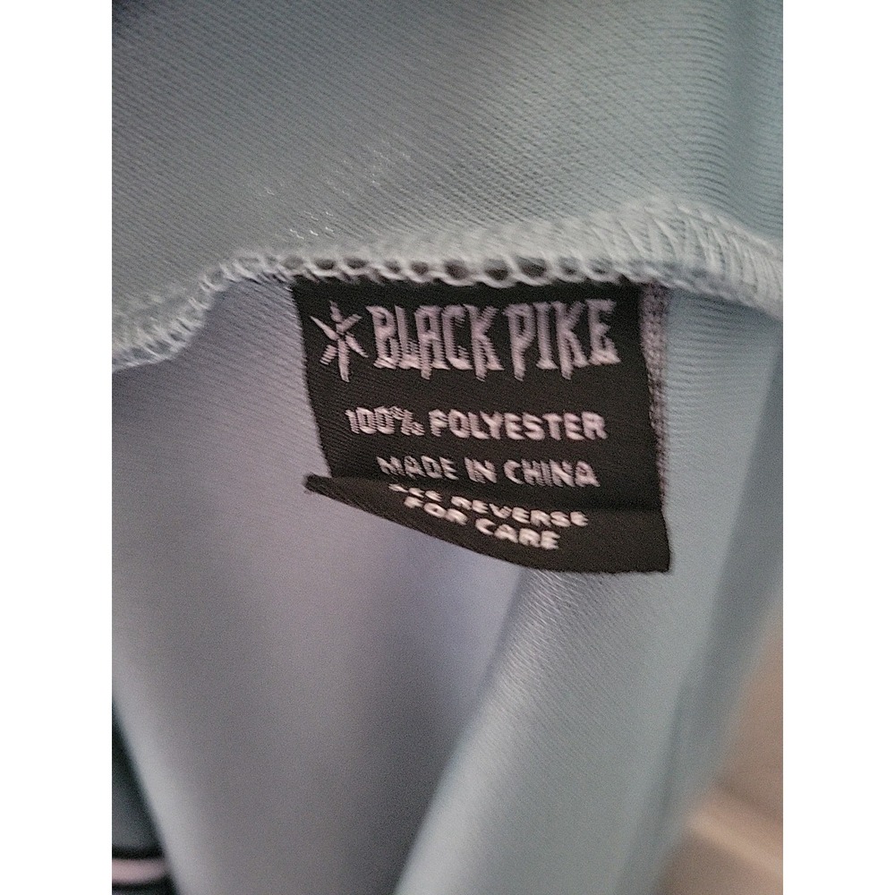 Black Pike "Ice Cream" Baseball Button Up Jersey US SIZE L - Picture 9 of 9
